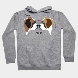 St Bernard Dog Love Boop Hoodie